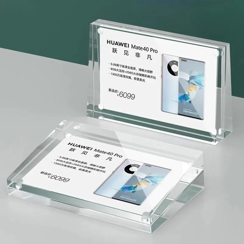 Photo Acrylic Block - 2개입 100x70mm 아크릴 블록 사진 액자
