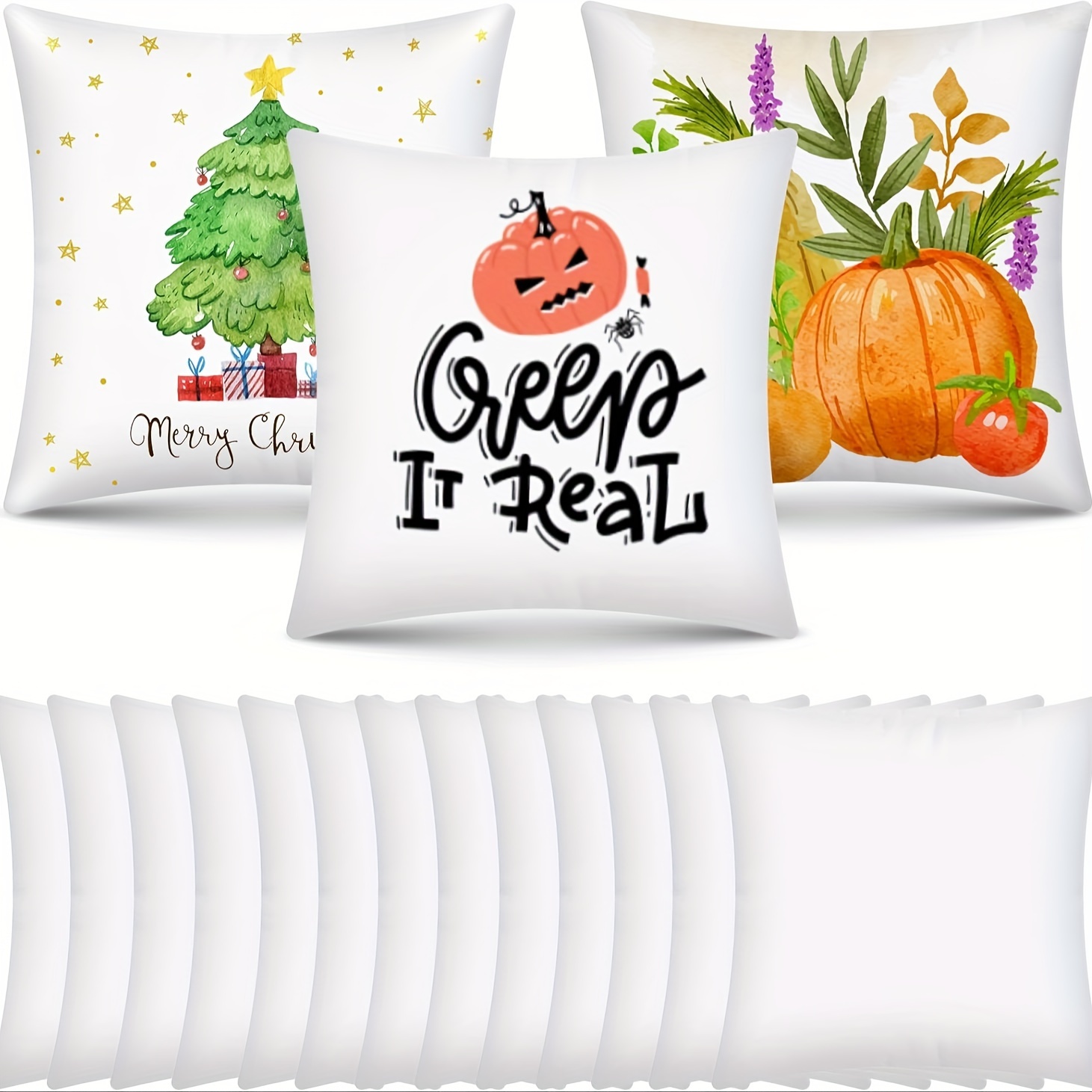 무지 승화 인쇄 베개 커버 2/6/10개 40x40cm - Pillow Cover Sublimation 리뷰 및 가격